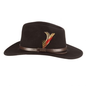 Hat, DF6 Crushable Felt Outback